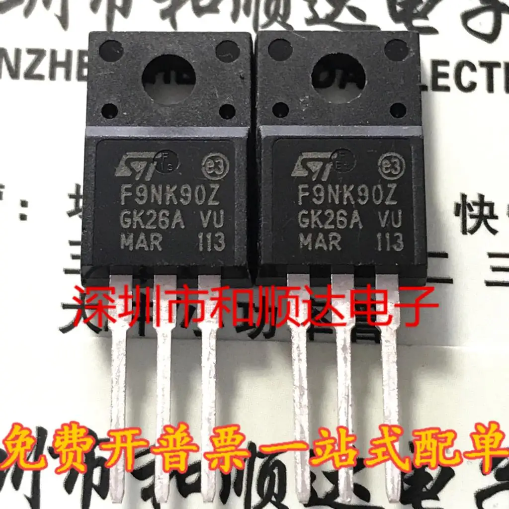 

5 шт./лот STF9NK90Z TO-220F 900V 9A