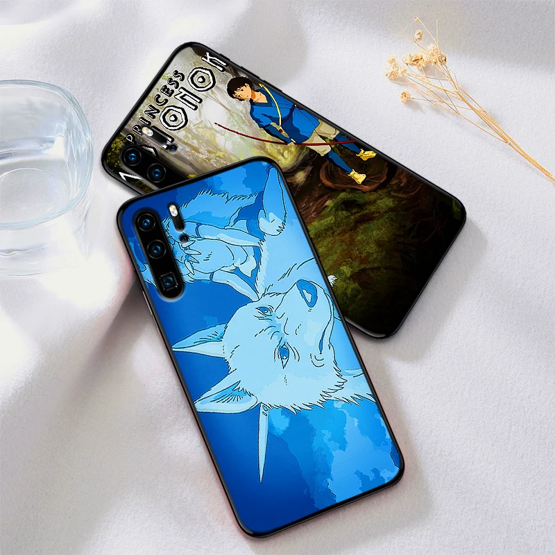 For huawei honor 7C 5.99IN 7X 8X 8C NOTE 10 VIEW 20 7A 9X Pro 8 9 lite phone case animation love ikon Princess Mononoke | Мобильные
