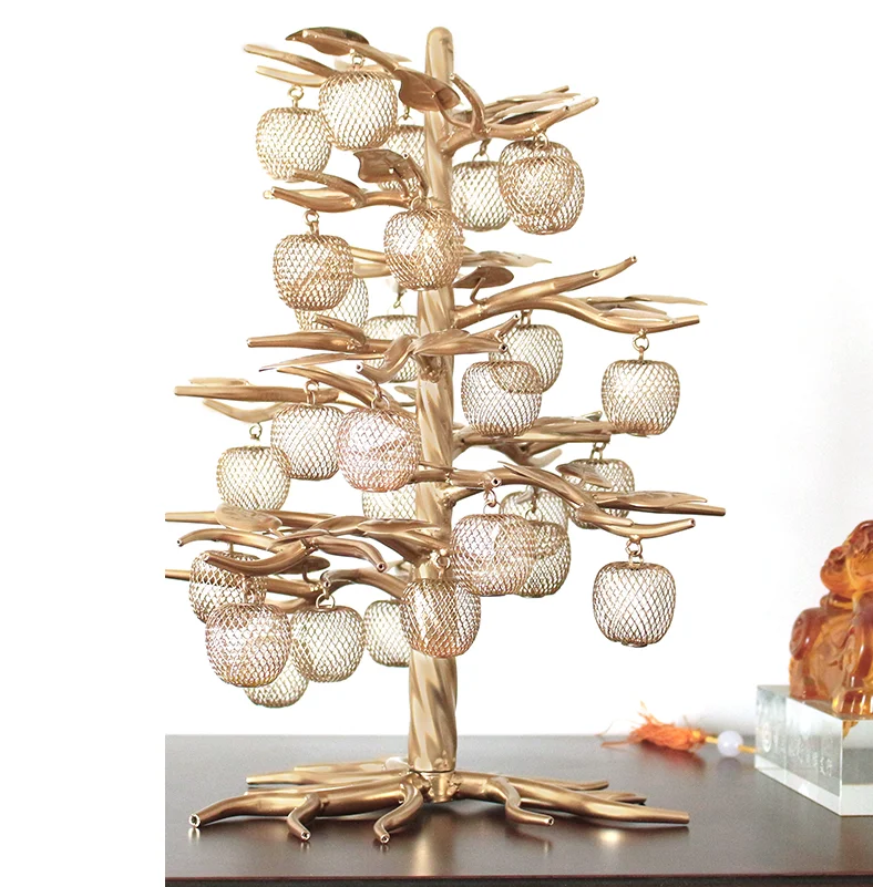 Креативное украшение на удачу с деревом для гостиной офиса магазина аксессуары