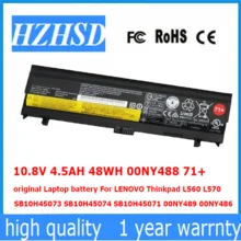 10.8V 4.5AH 48WH 00NY488 71+ original Laptop battery For LENOVO Thinkpad L560 L570 SB10H45073 SB10H45074 SB10H45071 00NY489 486