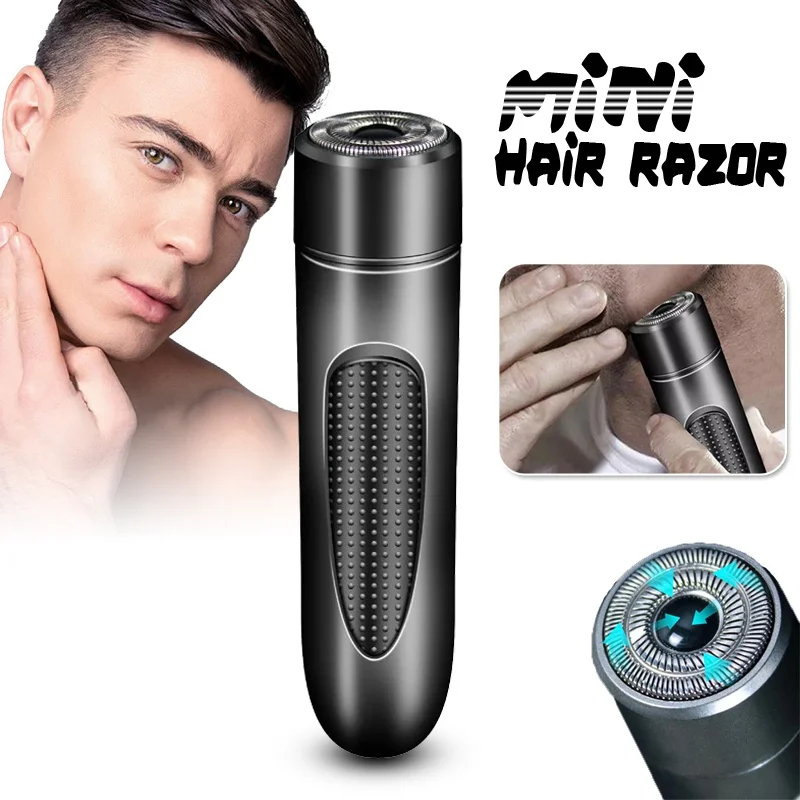 Новая электробритва Мужской портативный триммер для бороды IPX5 машинка бритья