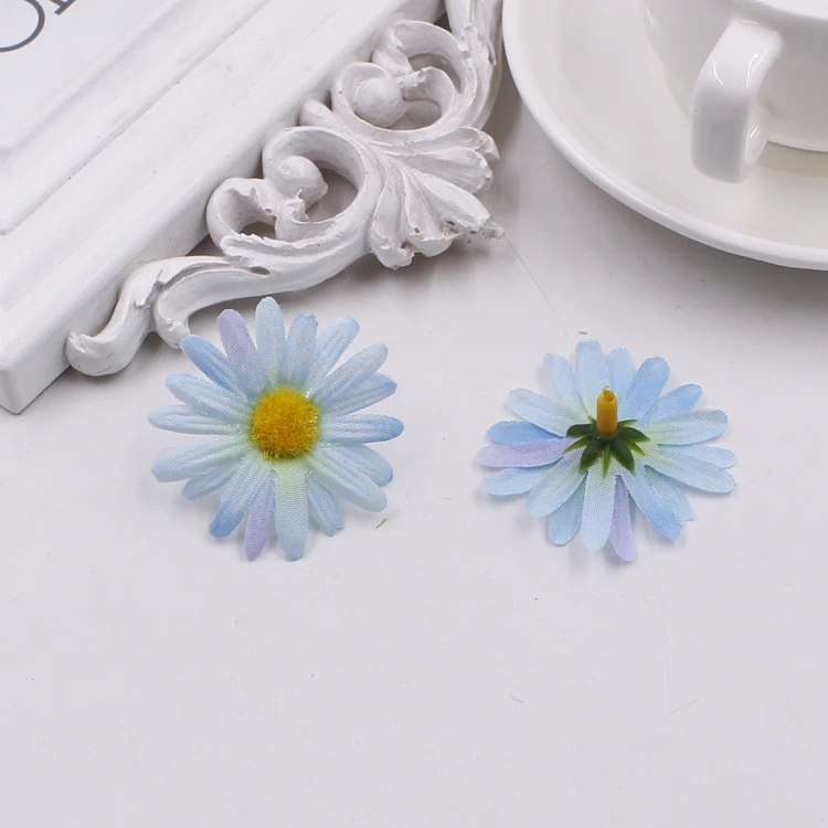 10 шт./партия праздничные мини венки с ромашками для украшения автомобиля на