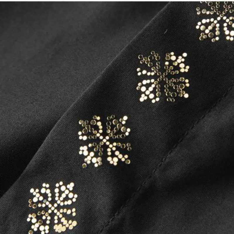 

Long Sleeve Male Shirts High Quality Snowflakes Sequins Casual Party Mens Dress Shirts Slim Fit Man Shirts Plus Size 4XL