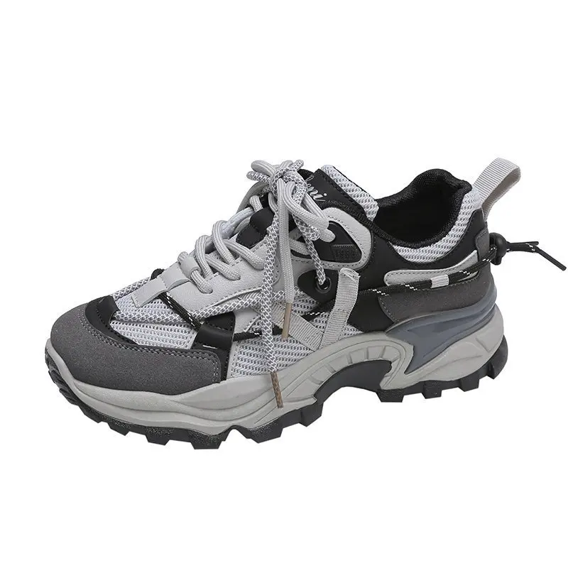 

2021 Trendy Cool Casual Shoes Outdoor Plus Size Women Shoes All-match Spring New Women's Shoes Luminous Sewing Solid Women Shoes