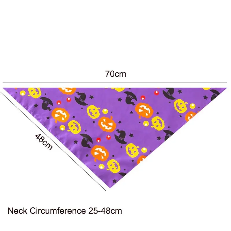 

Dog Bandanas Pet Scarf Adjustable Pet Collar Saliva Towel for Small Medium Large Dogs Cats Halloween Christmas Dog Accessories