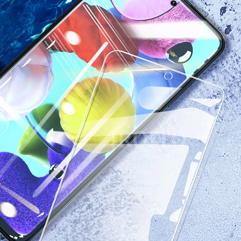 Защитное стекло закаленное для Samsung Galaxy A51/A50/A20E/A70/A71/A40/A10/A30S/M10/M20/M30/M51/M30S/A50S 3
