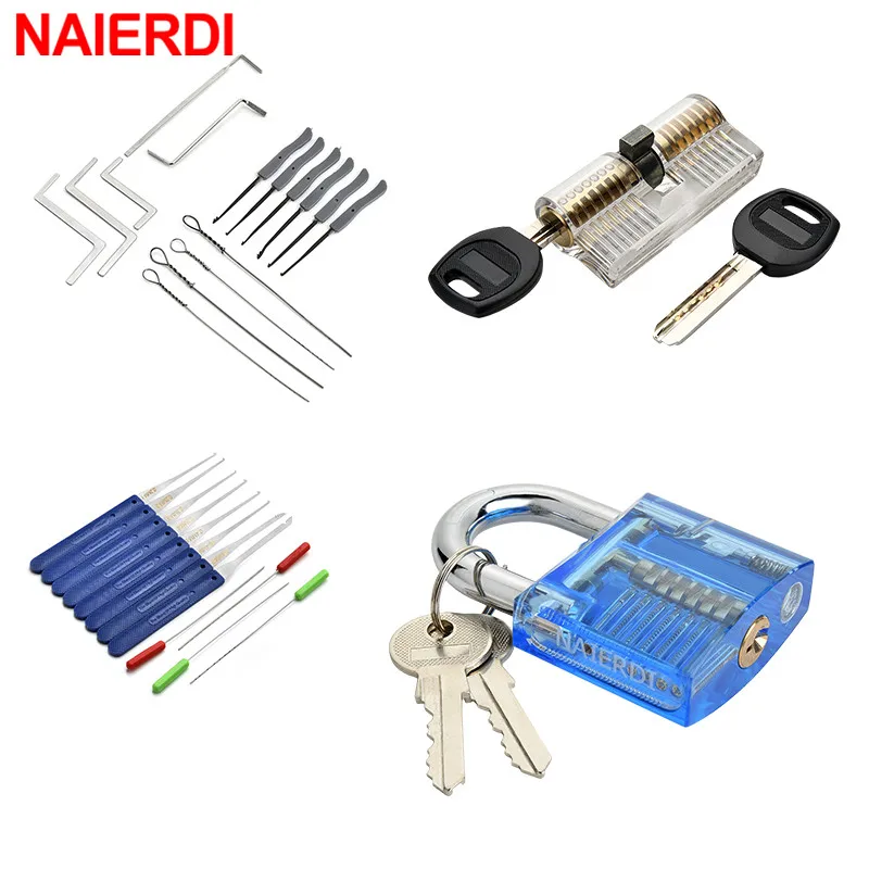 Набор слесарных инструментов NAIERDI ручной инструмент для тренировок с навесным