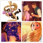 Disney Рапунцель 5d Diy алмазная живопись полный круг алмазный Набор для вышивания Изысканная домашняя наружных осветительных приборов украшения подарок