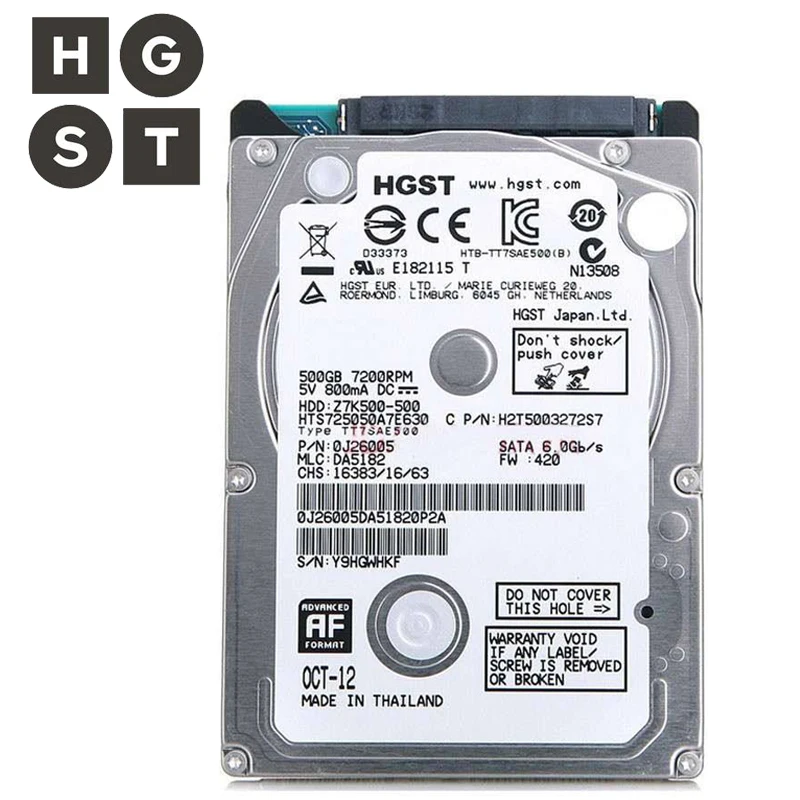 HDD 500gb 2.5''SATA USB3.0 Portable Hard Disk Internal Drive for Laptops Storage Desktop Devices Disco Duro 5200rpm |