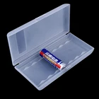 Пластиковый чехол-держатель для 8x AA 5x7x, универсальный контейнер для батарей, органайзер, жесткий пластиковый ящик для хранения батарей