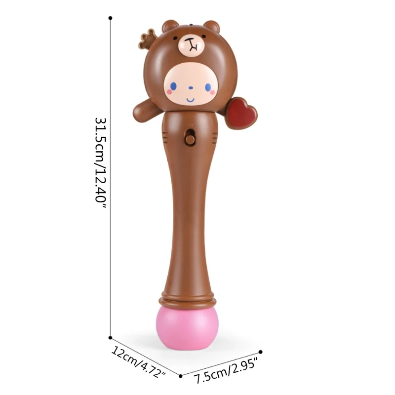 

Outdoor Toy for Toddler Girls Automatic Outdoor Bubble Maker Magic Wand & Stick Bubble Toy Bubble Blower for Girls