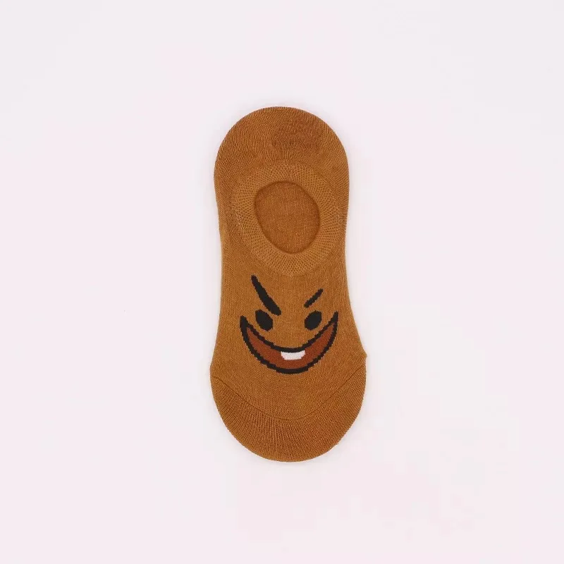 

JCBTSHCartoon men and women boat socks, cotton pump socks, invisible socks, board shoes, short cut socks, non-slip boat socks,