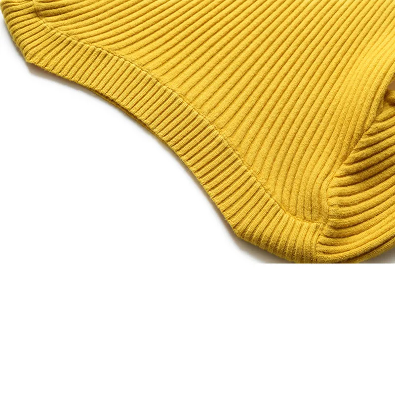 

Thick Horn Sleeve Sweater Women Autumn Winter Long Sleeve Pearl Rendering Knitting Pullover Pull Femme Ey*