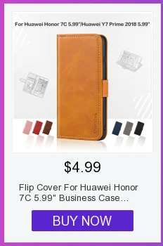 Роскошный Винтажный чехол из искусственной кожи для huawei P, чехол для смартфона, для huawei Y7 Prime, чехол в деловом стиле
