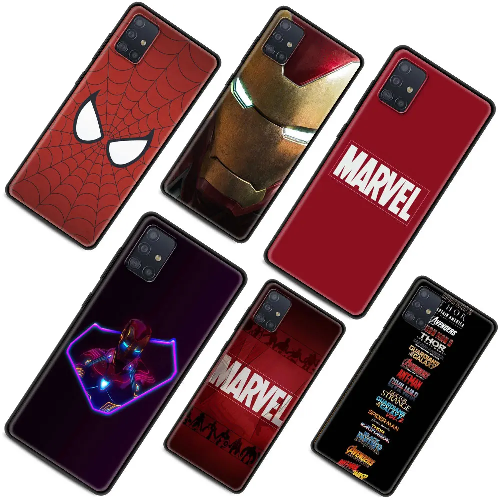 

Case For Samsung Galaxy A51 A12 A21s A71 A31 A02s A11 A41 A01 A02 A72 A42 F42 A52 A32 A22 4G/5G Cover Marvel Avengers Endgame