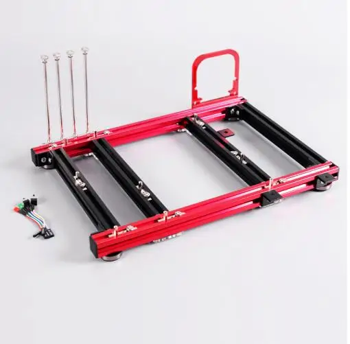 KOOLASON DIY водяное охлаждение алюминиевый настольный ПК полый горизонтальный корпус компьютерный мейнфрейм ATX игровой хост-бокс
