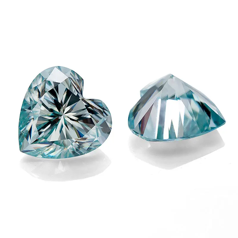 Незакрепленные камни из муассанита настоящий бесцветный бриллиант VVS1 яркий