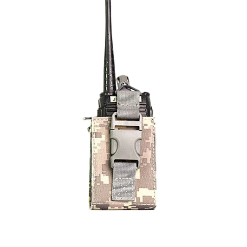 

Tactical Molle Interphone Case Molle Pouch System Attachment Interphone Radio Case Walkie-talkie Outdoor Sports Hunting Bags