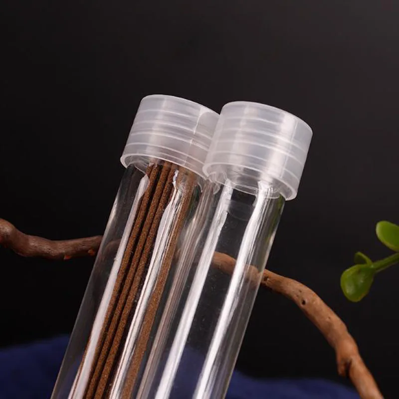 Пластиковая коробка для хранения благовоний 50 шт. прозрачная длинная палочка