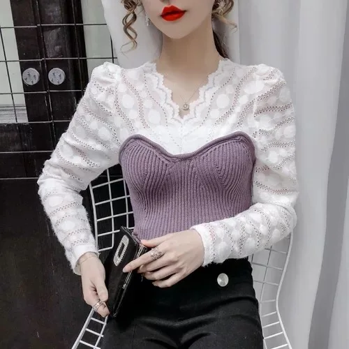 

Fashion lvory Women Tops T-shirts Female 2019 Summer