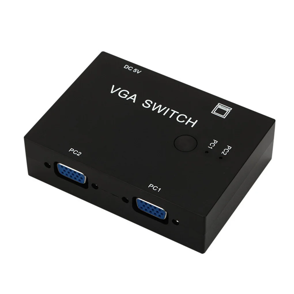 Коммутатор VGA 4 в 1 выключатель для видеосигнала HD усилитель сигнала разветвитель