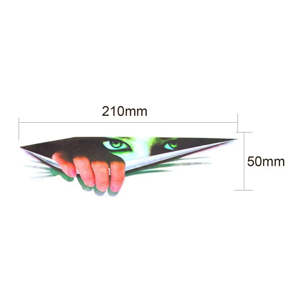 Funny Car Sticker 3D Eyes Peeking Monster sticker Voyeur Hoods Trunk Thriller Rear Window Decal | Безопасность и защита