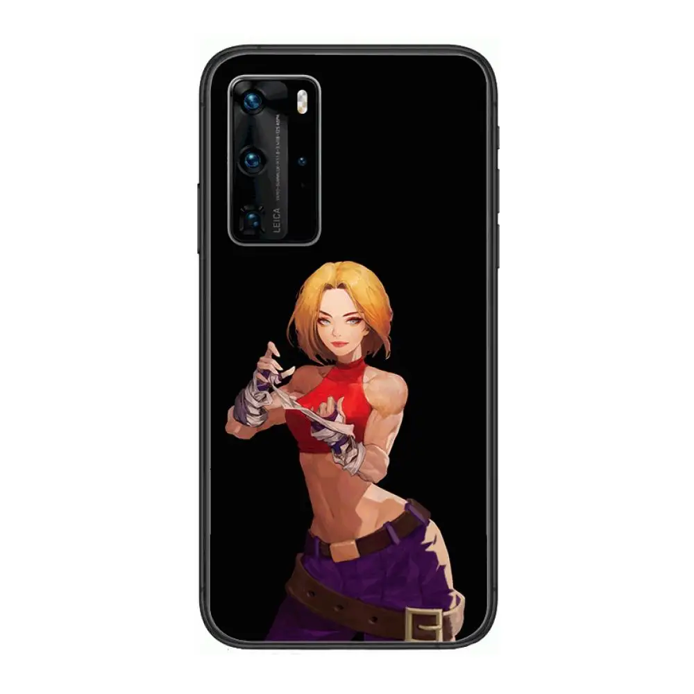 

Case The King Of Fighters Phone Case For Huawei P 40 30 20 10 9 8 Lite E Pro Plus Black Etui Coque Painting Hoesjes comic fashi