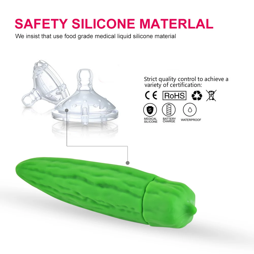 Горькая дыня Массажная палка для Силиконовые 8 Частота Вибратор Женский Секс