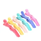 1 шт. зажимы для волос крокодил, зажимы для волос, зажимы для волос для салона, инструменты для парикмахерских, пластиковые зажимы крокодил, аксессуары сделай сам