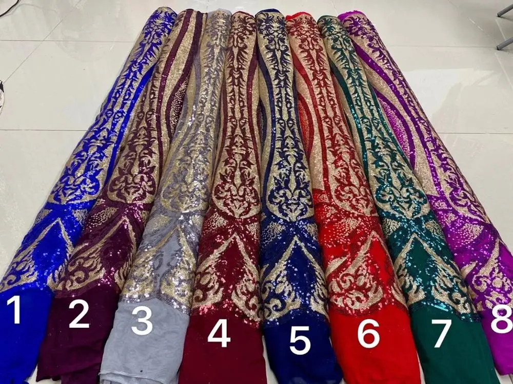 

Африканская кружевная ткань с блестками Soso, Высококачественная кружевная ткань с блестками, нигерийские сетчатые кружева с вышивкой для ши...