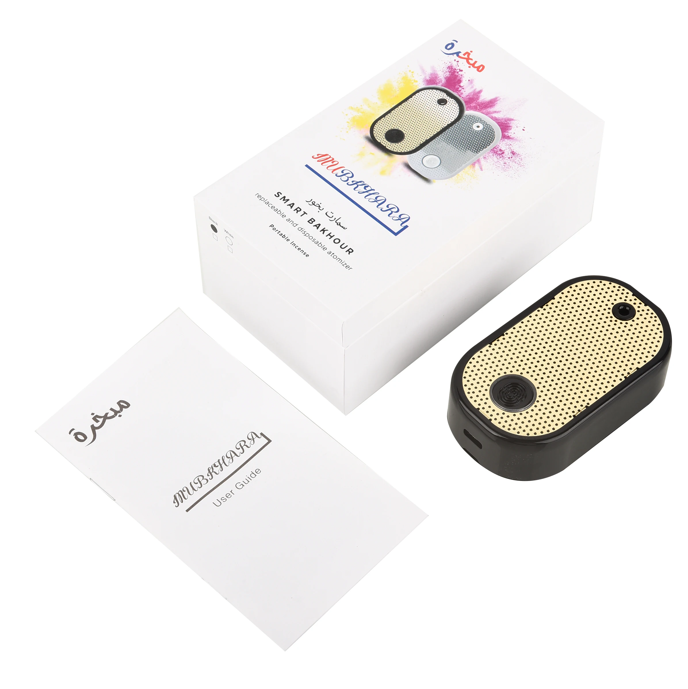 

New Aromatherapy Device Mini Essential Oil Aromatherapy Device Home Car Portable Smart Bakhour Portable Incense Burner