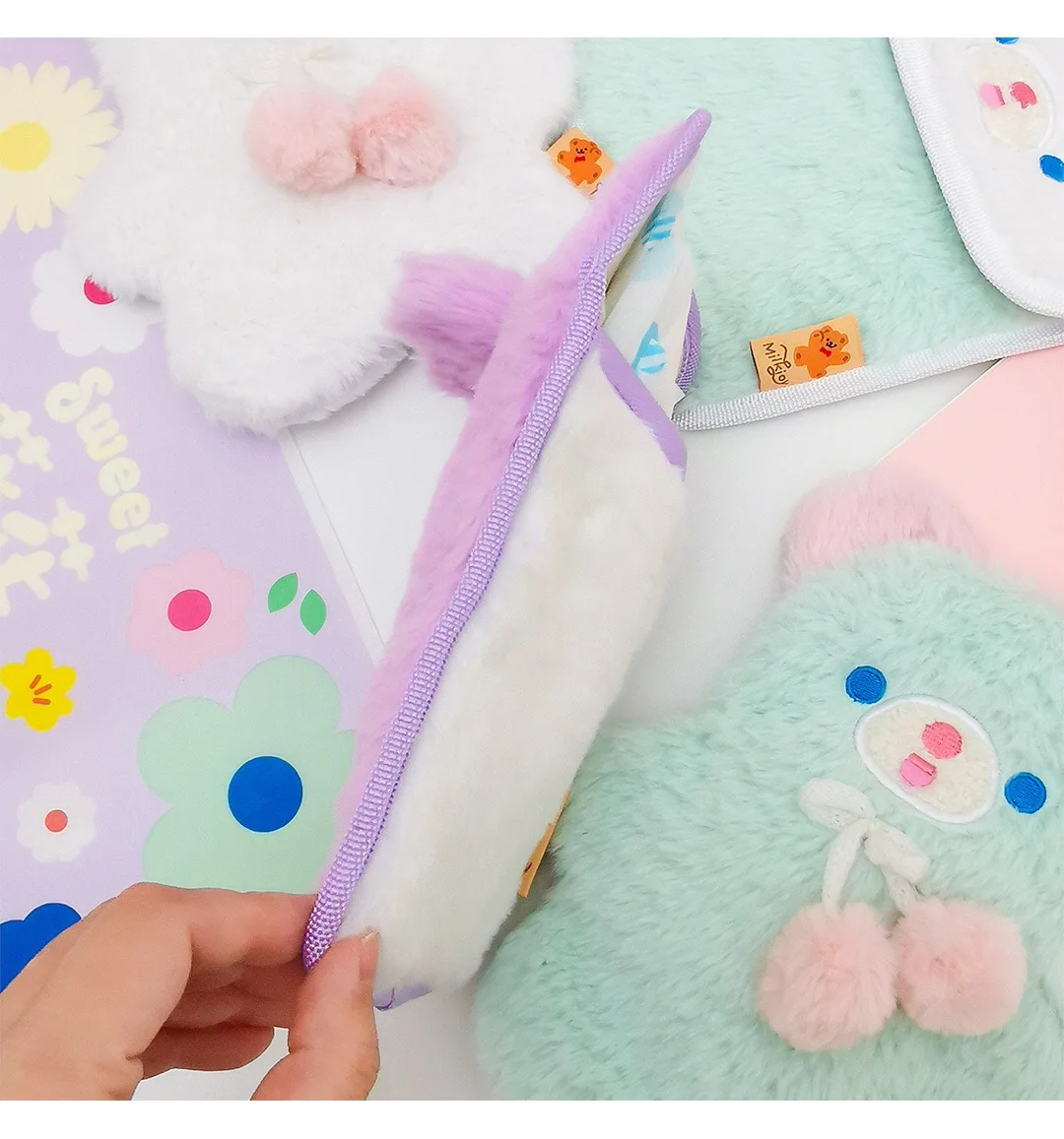 Bentoy Milkjoy Women Sanitary Napkin Bag Girls Korea Coin Purse Card Case Clear Tampon Japan Storage Holder Waterproof Make up | Багаж и