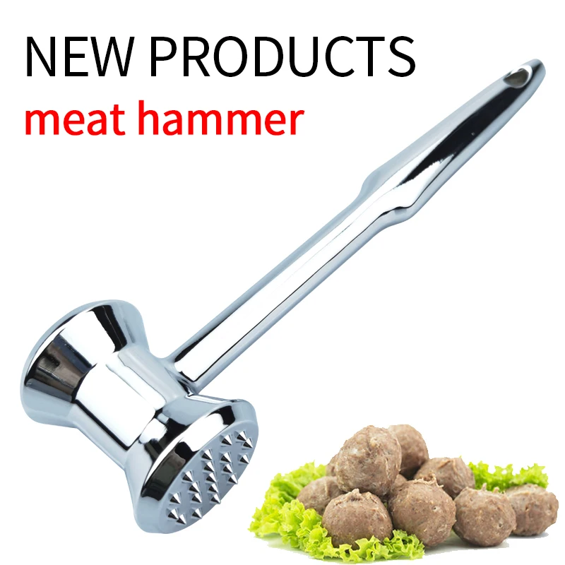 

Aluminum Alloy Meat Hammer For Kitchen Tools Beef Tenderizer Gadget Chicken Pounder Fish Mallet Multifunction Kitchen Fixture