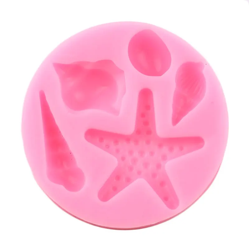 Форма раковины помадки силиконовая форма для кухни выпечки шоколадные