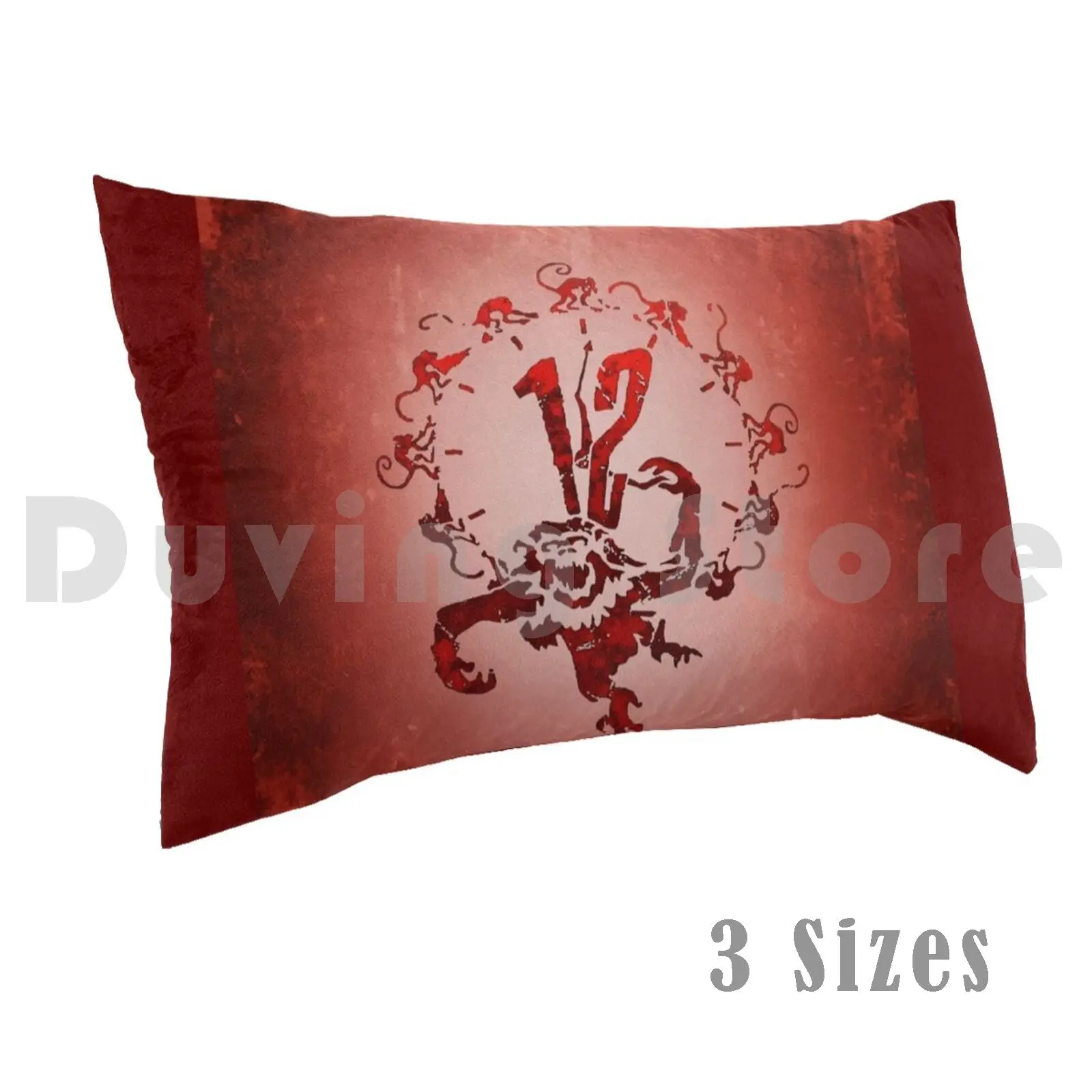 

12 Monkeys Pillow Case Printed 35x50 Movie Film Cinema Hollywood Minimal Oscar Drama Comedy Horror Monkeys