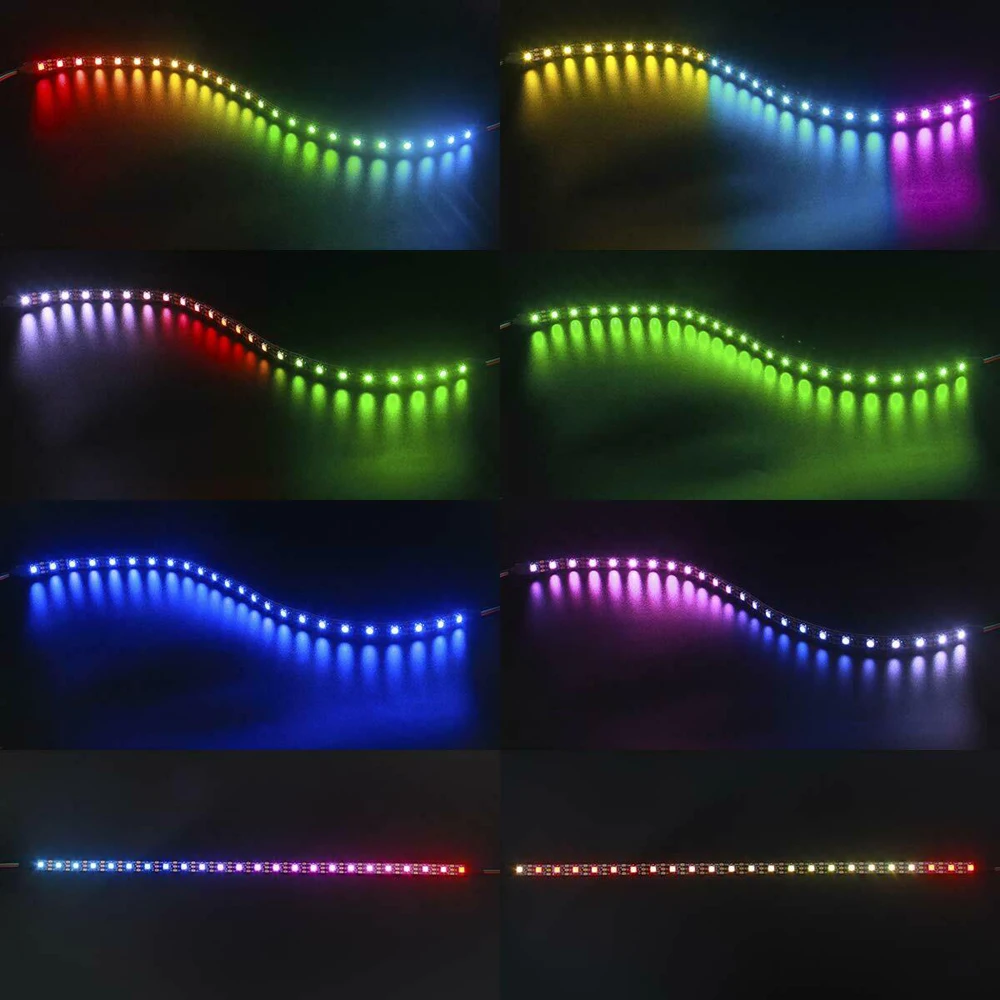 Светодиодная лента RGB 5 в модифицируемая ws2812b полоса для ПК чехол материнская