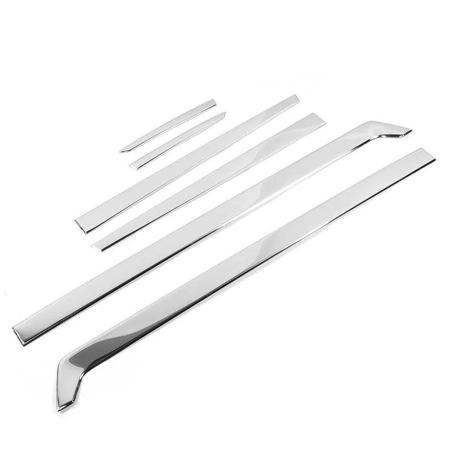

6pcs Body Side Door Moulding Trim Cover Stainless Steel Sticker Protector Fit for Honda CRV -2020 Car Cover