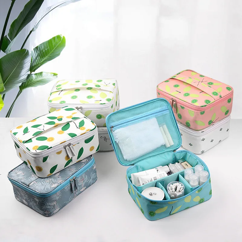 Новинка женская косметичка на молнии большая вместительность для путешествий