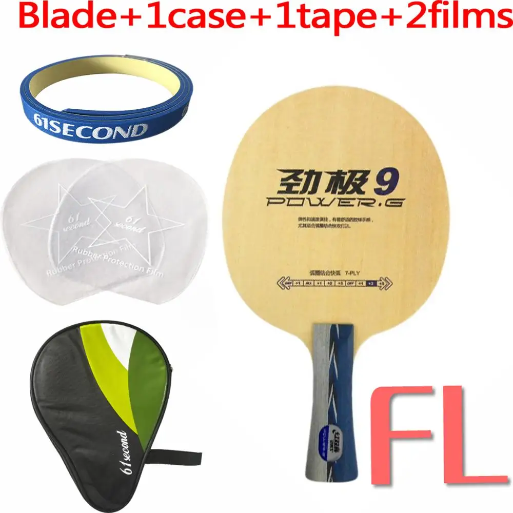 FL with H 1 case DHS POWER. G9 PG9 PG 9 PG-9 Настольный PingPong стол, настольный PingPong Blade - Цвет: FL with H 1 case