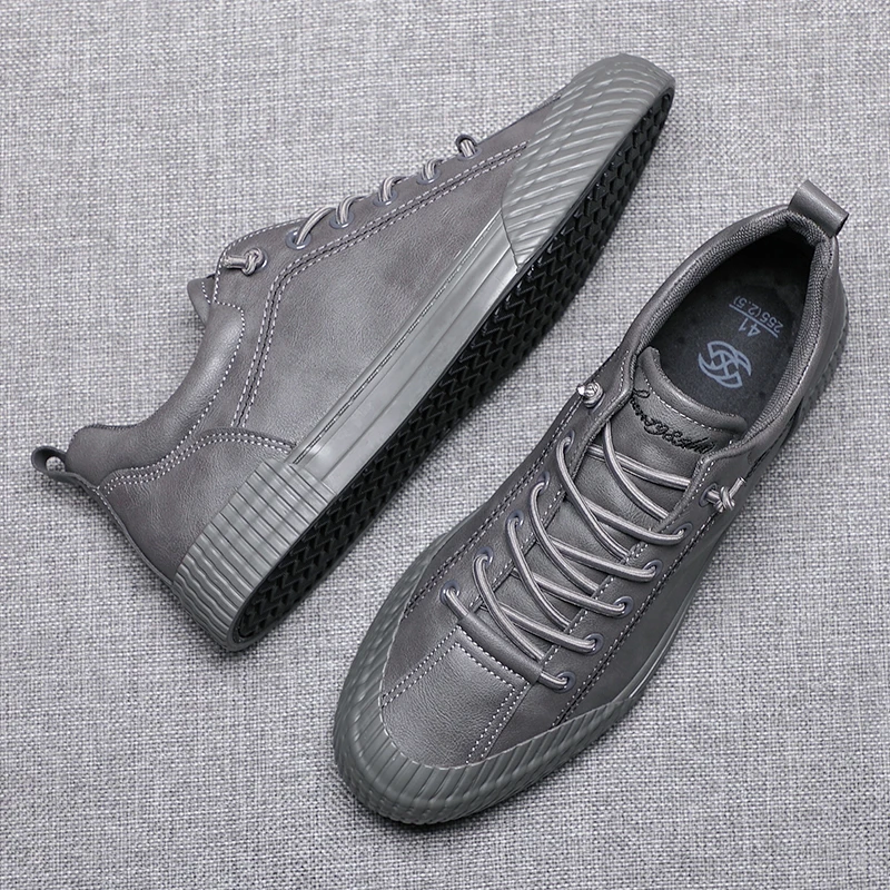 Новые дизайнерские мужские кожаные повседневные туфли Сезон весна-осень Модные