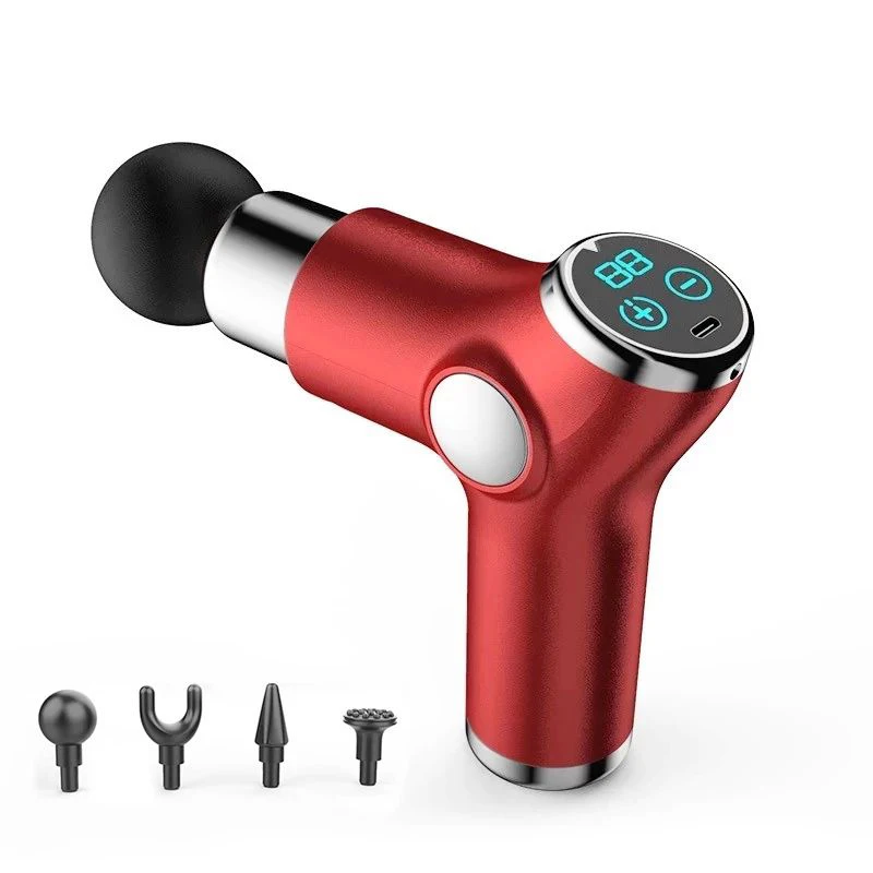

LCD MINI Fascia Gun Portable Massage Gun Fitness Body Massage Relaxation Muscle Neck Massager Tool Pain Releif Dropshipping