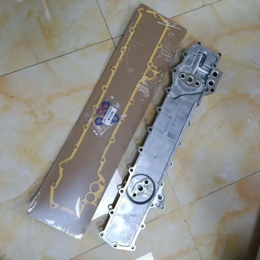 

EXCAVATOR HD800 HD900 6D14 6D15 6D16 6D14-T 6D15-T 6D16-T OIL COOLER COVER WITH GASKET ME034573