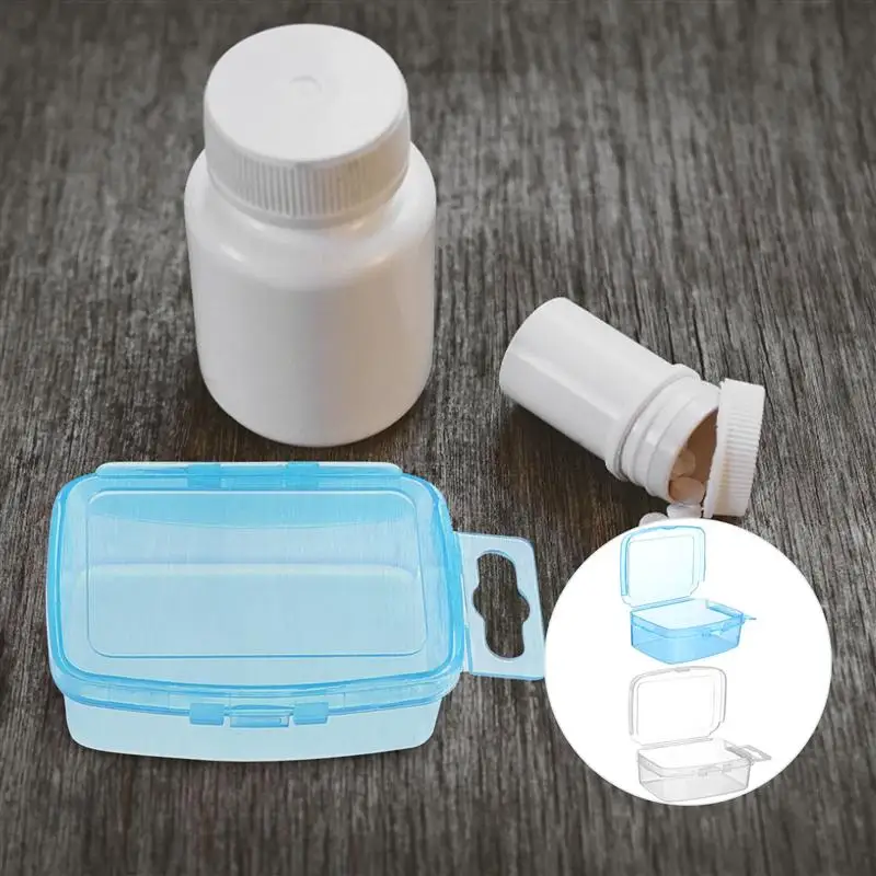 

18pcs Plastic Boxes Durable Prime Useful Storage Container Mini Organizer Pill Box for Home