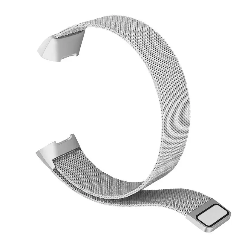 9 цветов для Fitbit charge 3 фитнес-браслет магнитный с миланским плетением браслет из нержавеющей стали сменные полосы для charge3 ремешок