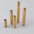 12 удлинительная труба, Двойной внешний провод, прямая бесшовная труба, медная труба, наружная резьба, удлинитель, медные соединительные фитинги