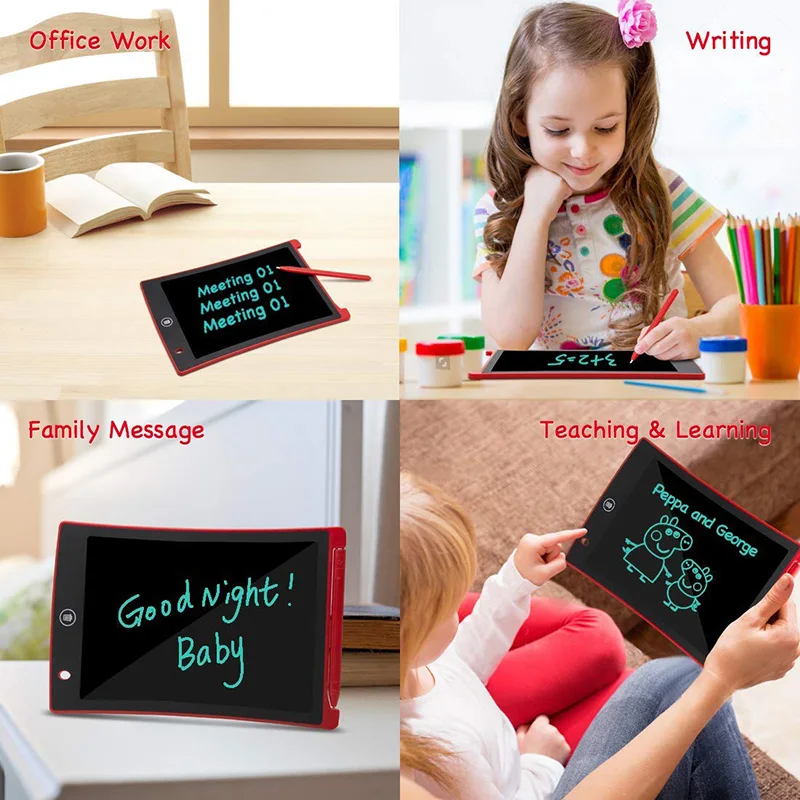 ЖК дисплей письмо и рисование планшет 8 5 дюймов цифровой электронный почерк