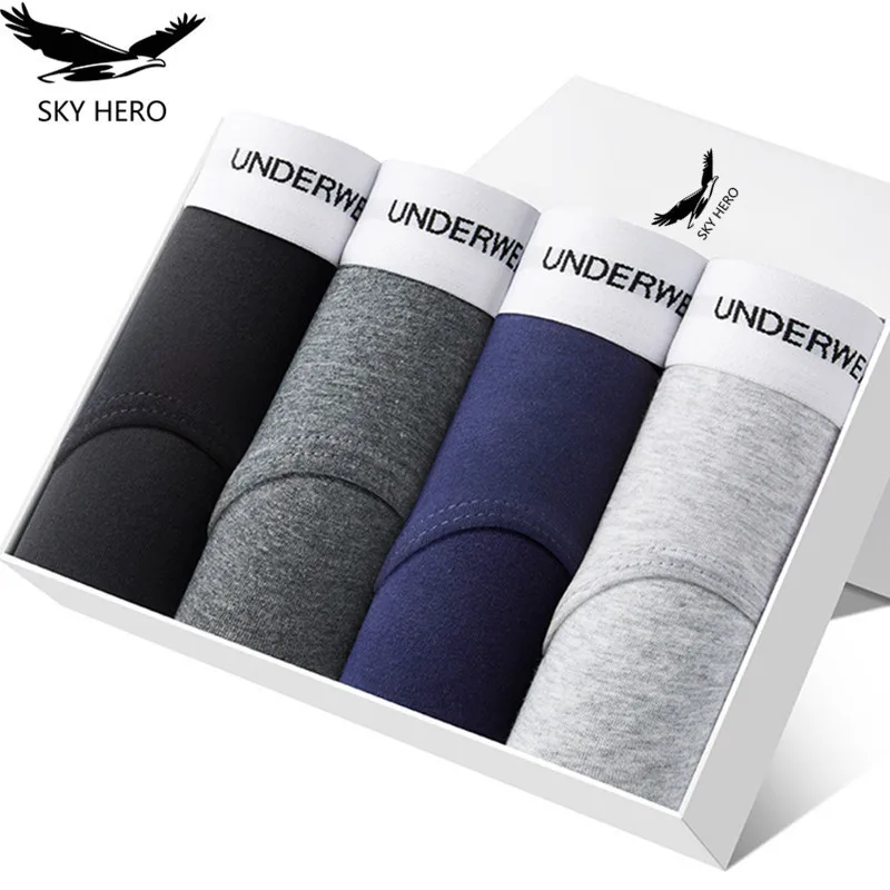 Трусы брифы мужские х/б 4 шт./лот| |