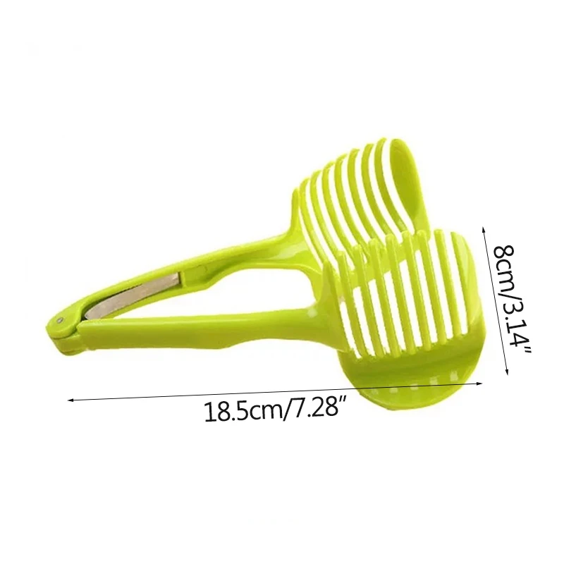 Держатель для нарезки лимона слайсер пластиковый резак картофеля инструмент