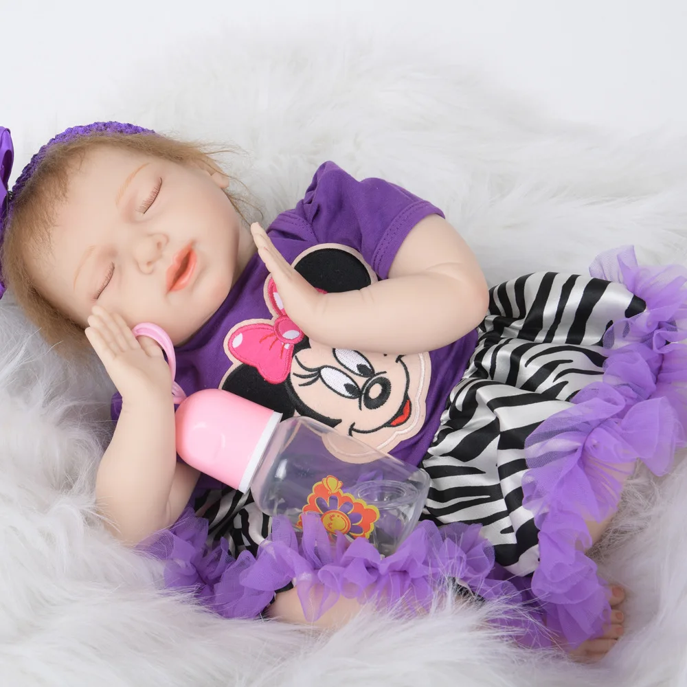 Лучшие продажи товаров рождественский подарок 22 &quot55 см Bebe Reborn Baby Doll детские