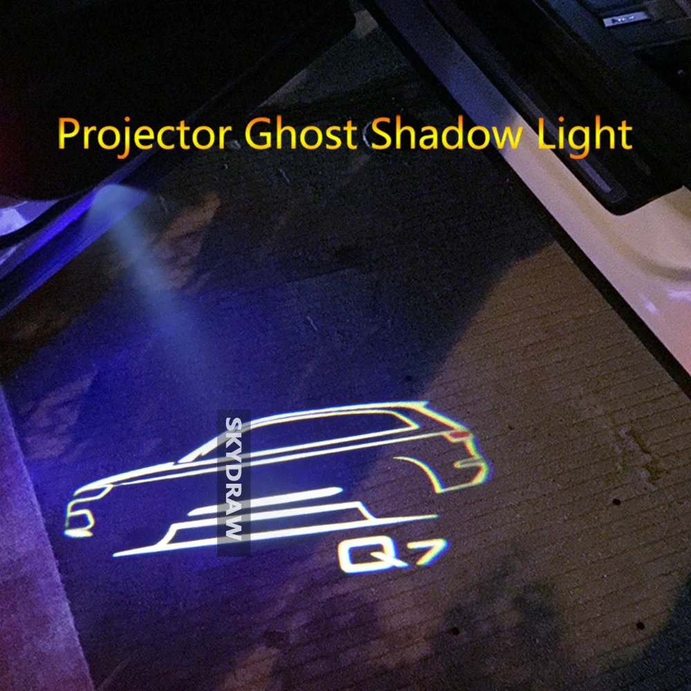 1 пара для AUDI Q7 SQ7 (2005-2021) Автомобильный светодиодный светильник прожектор
